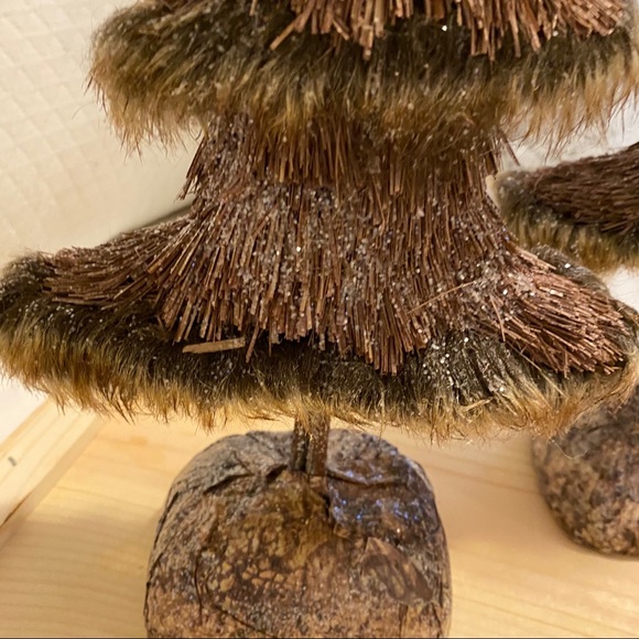 TWO Tabletop Embellished Christmas Trees - Picture 5 of 9